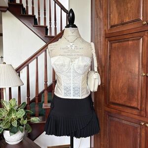 Vtg Bustier Corset Royal Charmode Lace